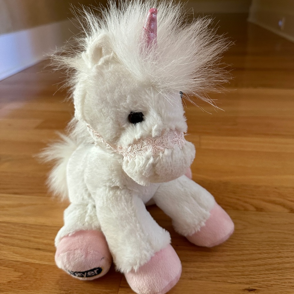 NWT Breyer Bridle Buddies Plush Unicorn White Pink - Picture 2 of 12